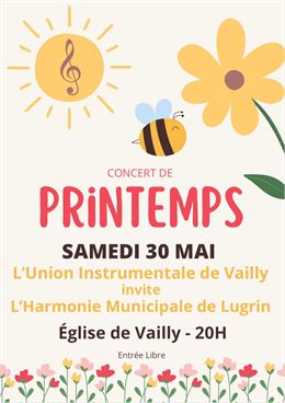 Concert de Printemps_Vailly - Union Instrumentale de Vailly