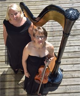 Duo Isaïade - Violon et harpe "MOZART, l'Europe en Musique"_La Giettaz - Duo Isaïade