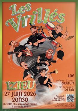 Concert Rock : Les Vrillés_Izieu - Concert Rock : Les Vrillés_Izieu