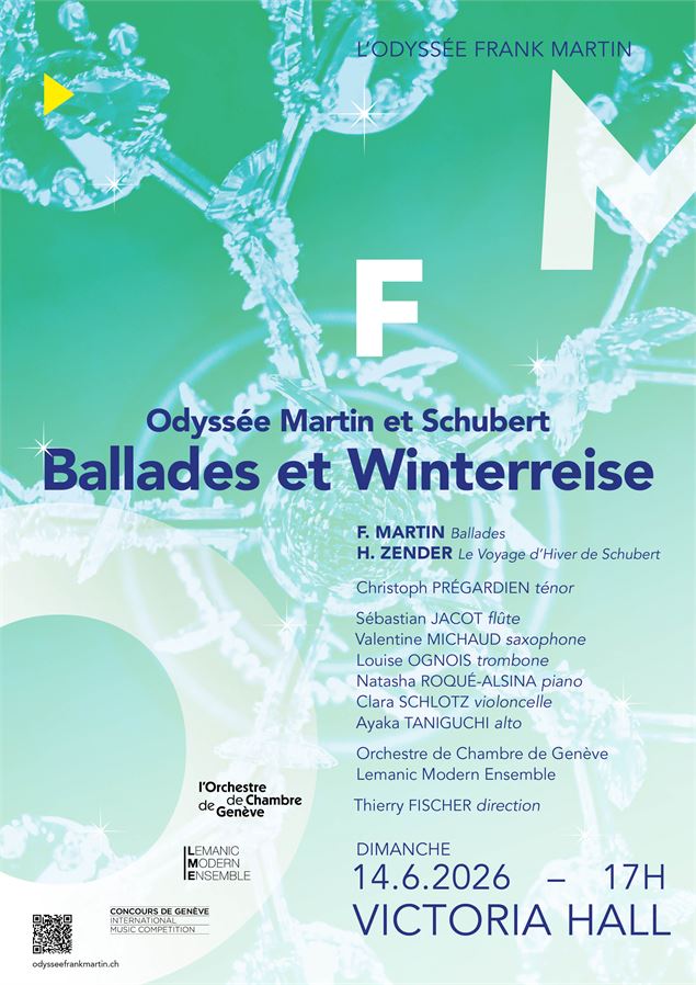 Odyssée Martin et Schubert - ballades et Winterreise - LD