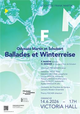Odyssée Martin et Schubert - ballades et Winterreise - LD