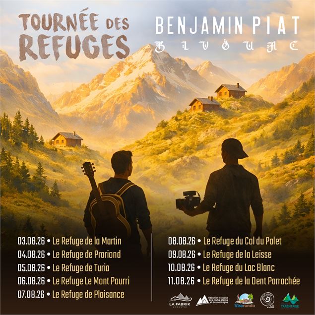 Tournée des refuges - Concert Benjamin Piat_Aussois - Tournée des refuges - Concert Benjamin Piat_Au