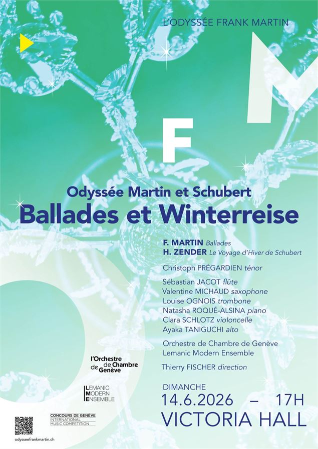 Odyssée Martin et Schubert - Ballades et Winterreise - LD