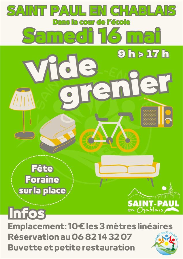 Affiche de l'évènement - Mairie de Saint Paul en Chablais