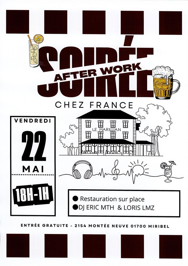 After Work au bar Le Marillian - Le Marillian
