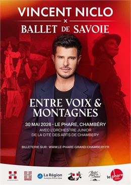 Spectacle : Entre voix et montagnes avec Vincent Niclo - Groupe d'arts et tradition populaire la Sav