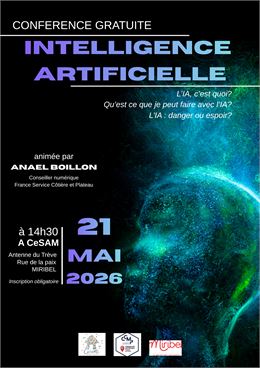 Conférence: "Intelligence Artificielle" - CESAM et Mr BOILLON