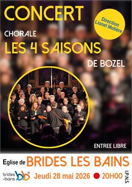 CONCERT DE LA CHORALE LES 4 SAISONS_Brides-les-Bains - Chorale Les 4 saisons