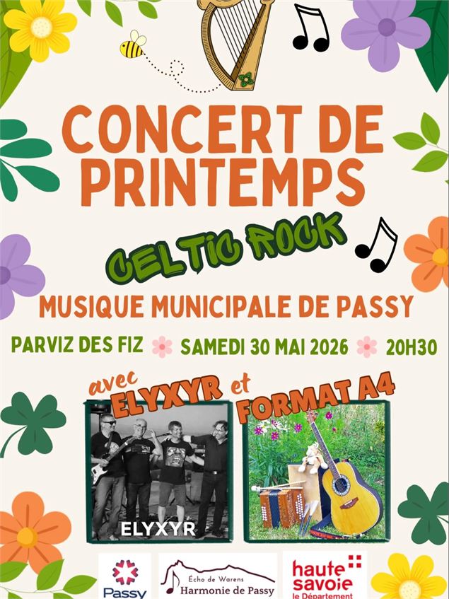 Concert de Printemps - Celtic & Rock_Passy