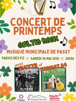 Concert de Printemps - Celtic & Rock_Passy