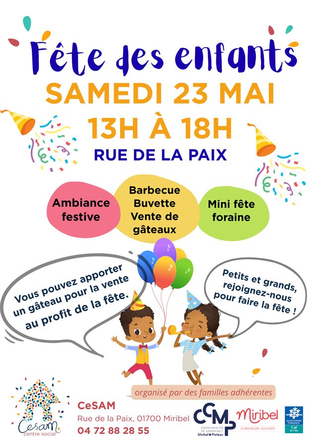 Fête des enfants avec CESAM - CESAM