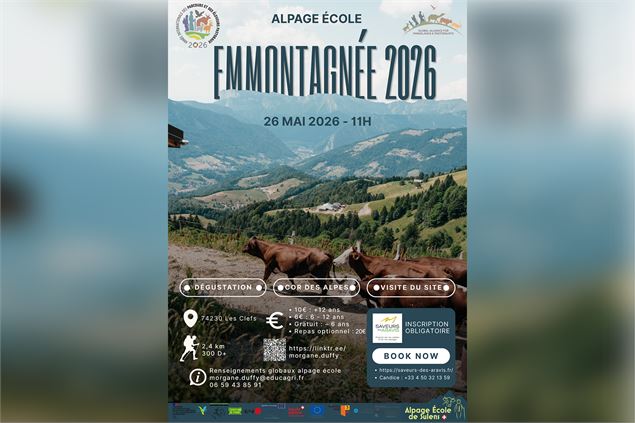 Les montées en alpage_Les Clefs - Alpage Ecole