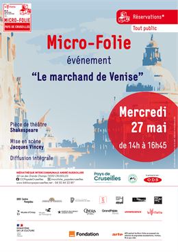 Diffusion "Le marchand de Venise"_Cruseilles - Micro-Folie Pays de Cruseilles