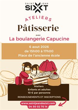 Gateaux pour un atelier pâtisserie - Office de tourisme