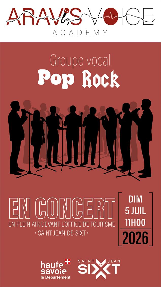 Pot d'accueil des estivants en chansons avec ARAVIS VOICE ACADEMY_Saint-Jean-de-Sixt - DR / Aravis V
