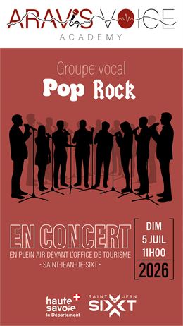 Pot d'accueil des estivants en chansons avec ARAVIS VOICE ACADEMY_Saint-Jean-de-Sixt - DR / Aravis V