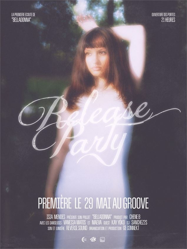 Release Party Isia Mendes - GeConnekt présente : Isia Mendes - Belladonna Release Party