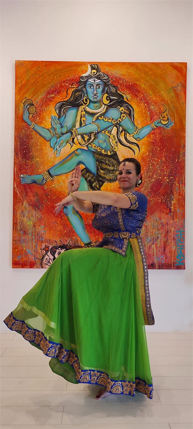 Danse Kathak et yoga