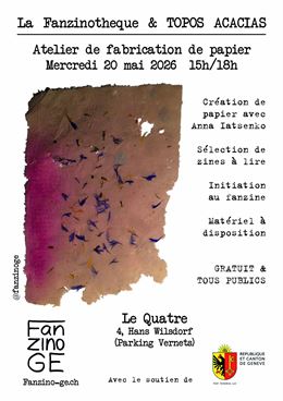 Atelier fabrication de papier & Fanzinothèque - DR