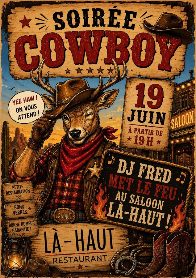 Soirée cowboy !_Entremont-le-Vieux - Romain Garnier