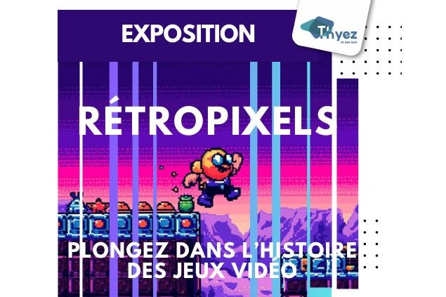 Médiathèque de Thyez : exposition Rétropixels - Médiathèque de Thyez