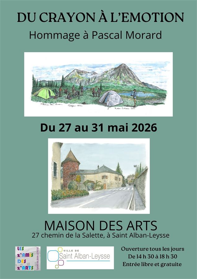 Exposition : Du crayon à l'émotion - Catherine morard