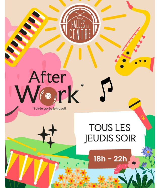 Afterwork aux Halles du Centre_Cluses - Cluses la commerçante
