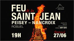 Feu de la Saint Jean - Comité des fêtes Peisey-Nancroix