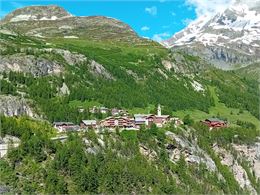 Vue de Tignes 1800 - Amandine Coppi
