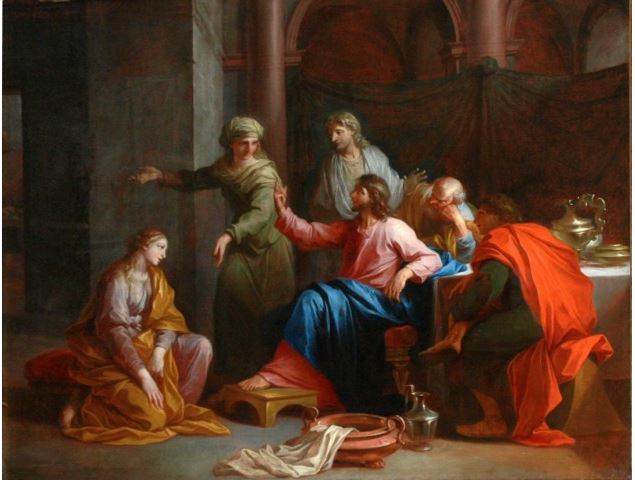 Le Christ chez Marthe et Marie - Jacques Loupforest