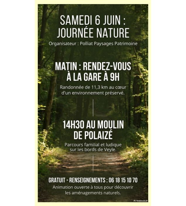 Affiche - ©Polliat Paysages Patrimoine