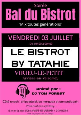 Bal du Bistrot à Virieu le Petit_Arvière-en-Valromey - Bistrot by Tatahie
