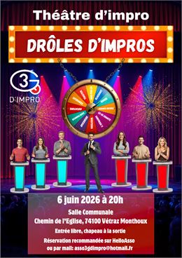 Drôles d'Impros - 3G d'Impro