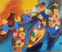 EXPO PEINTURE - Muriel Barbier_Les Carroz-d'Arâches