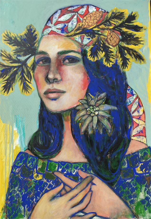 EXPO PEINTURE - Delphine Cossais_Les Carroz-d'Arâches - Delphine Cossais