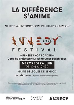 La différence s'anime au Festival international du film d'animation_Annecy