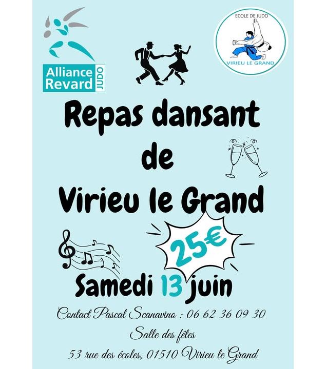 Repas dansant_Virieu-le-Grand - Judo Club