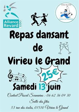 Repas dansant_Virieu-le-Grand - Judo Club