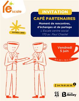 Café Partenaires à l'Escale à Belley_Belley - CCAS Belley