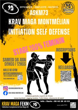 Initiation Krav Maga / self defense