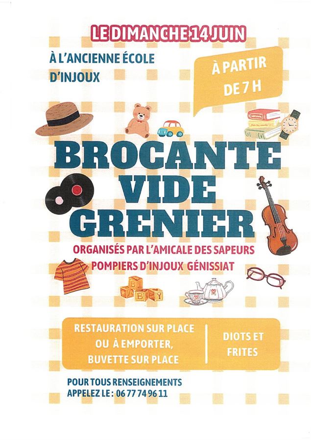 Vide-grenier / Brocante_Injoux-Génissiat - Amicale des sapeurs-pompiers d'Injoux-Génissiat