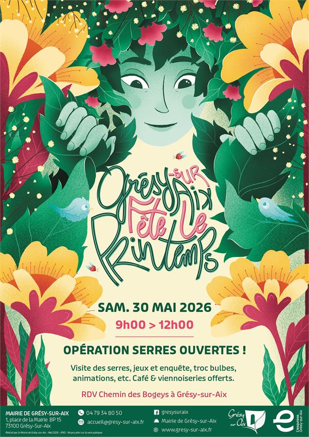 Grésy-sur-Aix fête le printemps 2026 - Commune de Grésy-sur-Aix