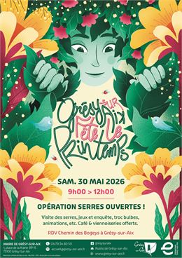 Grésy-sur-Aix fête le printemps 2026 - Commune de Grésy-sur-Aix