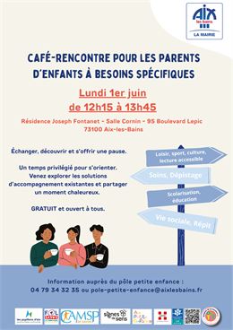 Café - rencontre pour les parents d'enfants à besoins spécifiques - OK