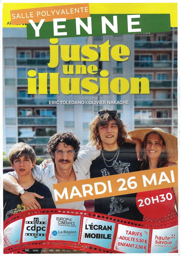 Cinéma à Yenne : Juste une illusion_Yenne