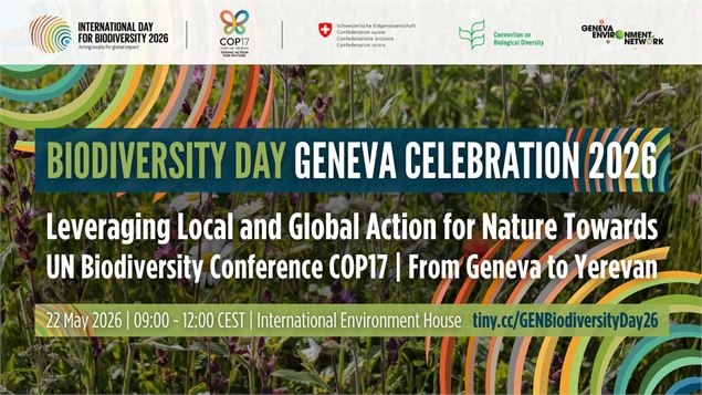 Célébration de la Journée de la biodiversité à Genève 2026 - Geneva Environment Network