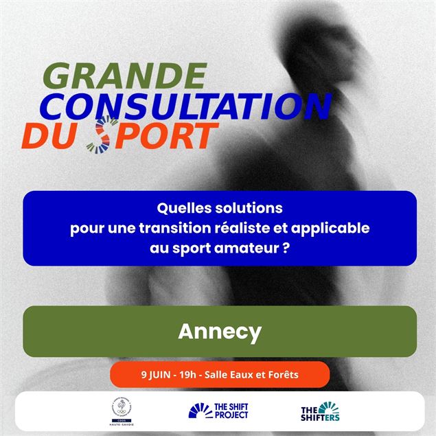 Restitution grande consultation du sport - @ShiftersAnnecy