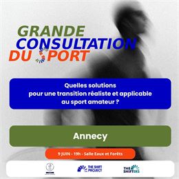 Restitution grande consultation du sport - @ShiftersAnnecy