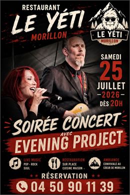 Affiche Evening Project - Le Yété