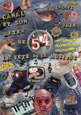 CANAL 54 ET SON AFTER DE LA FETE DE LA MUSIQUE - Fred Gisimundo